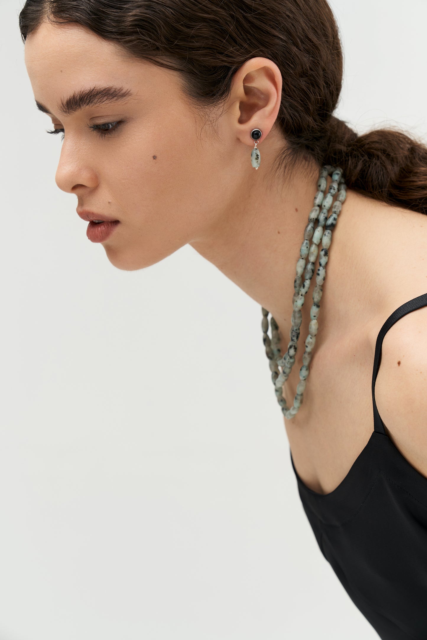 Sesame Jasper Drop Earrings
