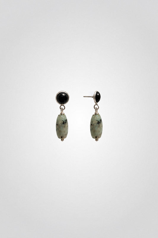 Sesame Jasper Drop Earrings