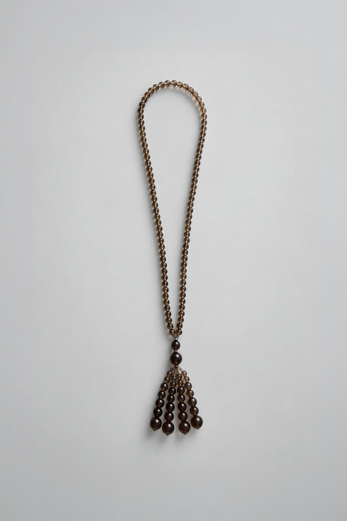 Pompon Necklace | Lavender Agate