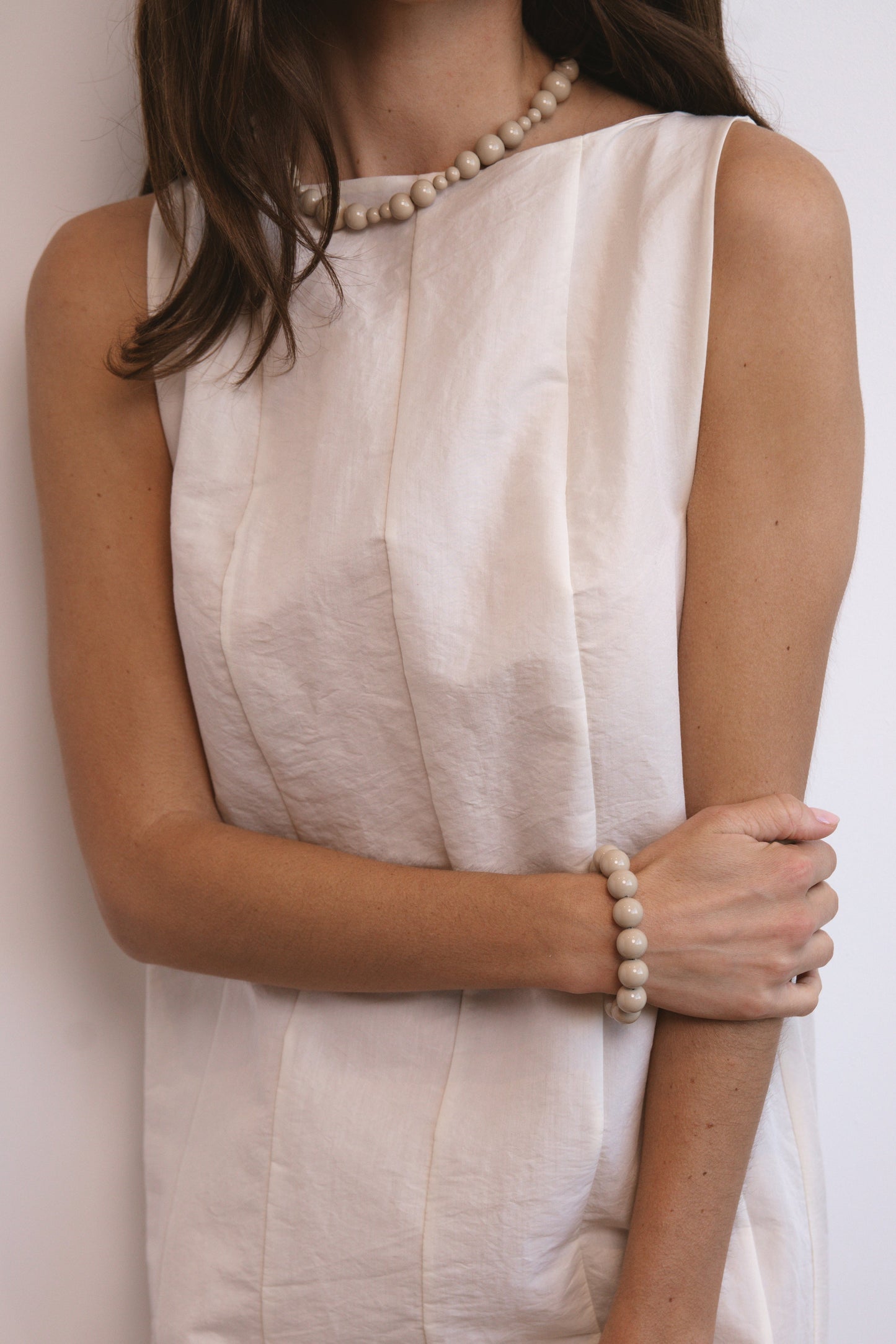 Pistachio Resin Necklace 03