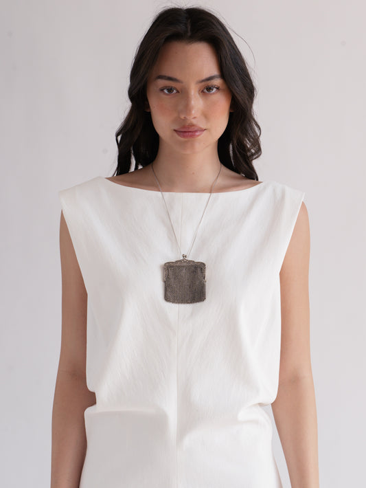 Chaimail Pouch Necklace 02 | Vintage