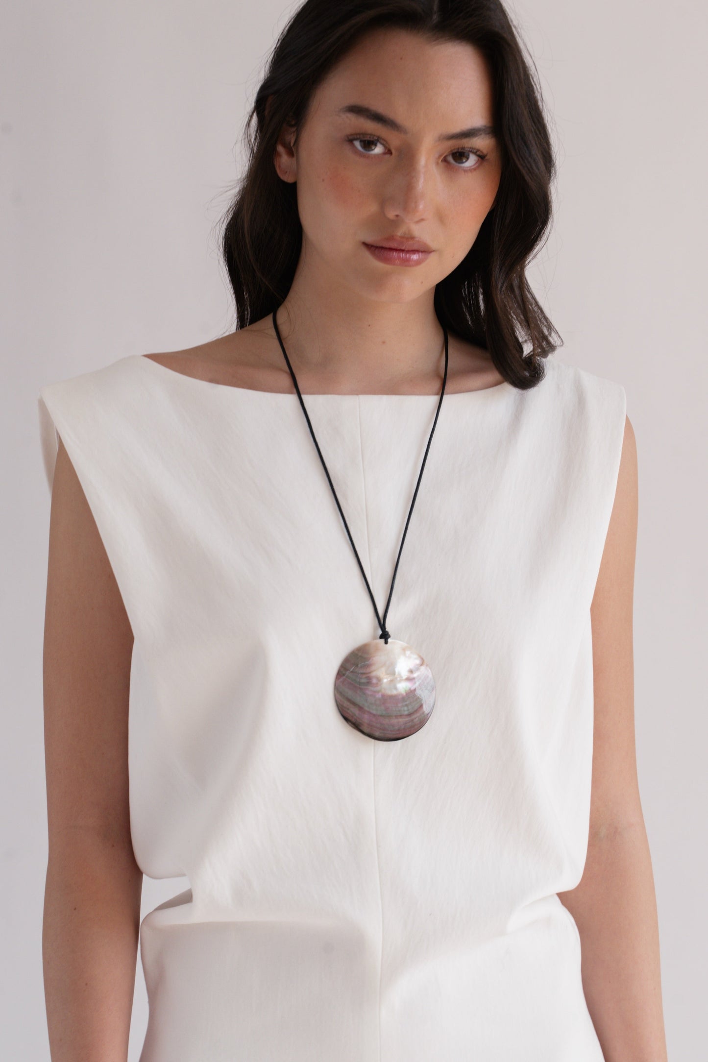 Coquille Cord Necklace | Vintage