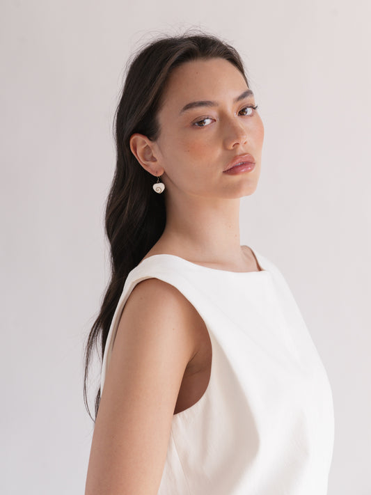 Oeil de Saint Lucia Earring | Vintage