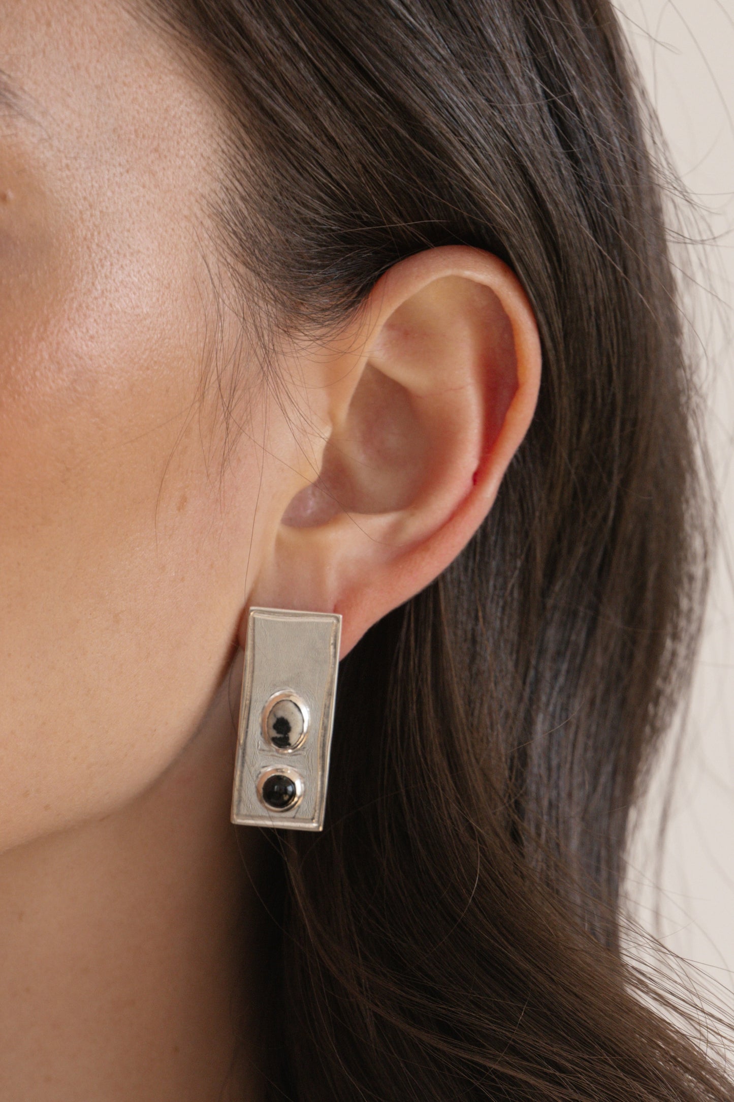 Domino Tile Earring