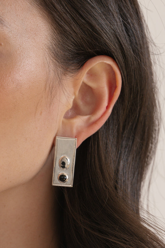 Domino Tile Earring