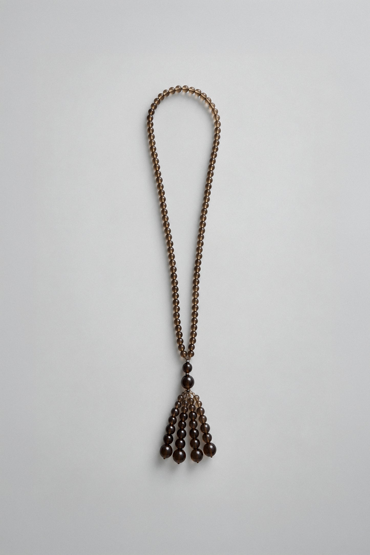 Pompon Necklace | Lavender Agate