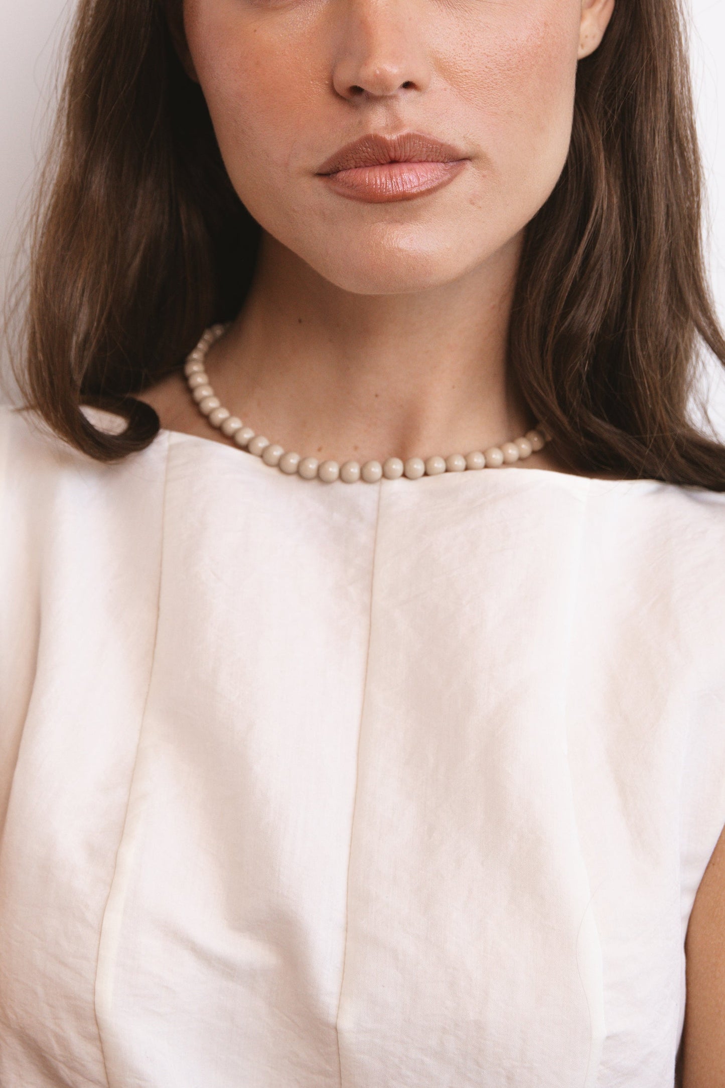 Pistachio Resin Necklace 01