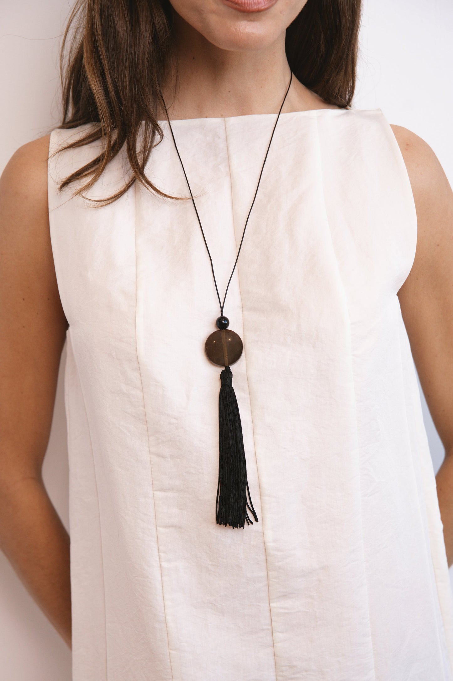 Tassel Cord Necklace 02