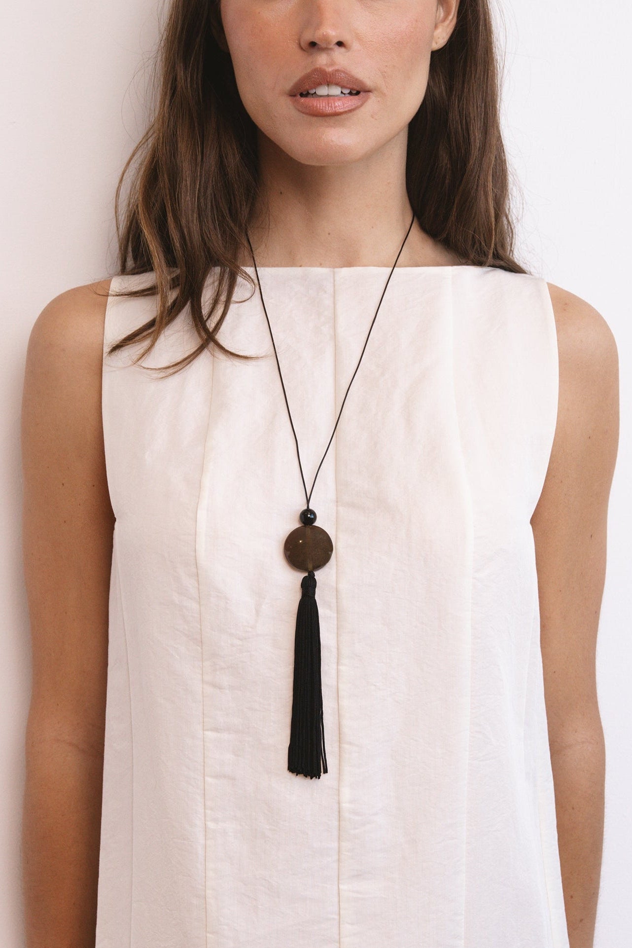 Tassel Cord Necklace 02